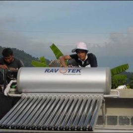 Solar Water Heater : Model SC 150 L