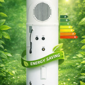 All In One Heat Pump เครื่องทำน้ำร้อนฮีทปั๊มแบบถังรวม 300 ลิตร